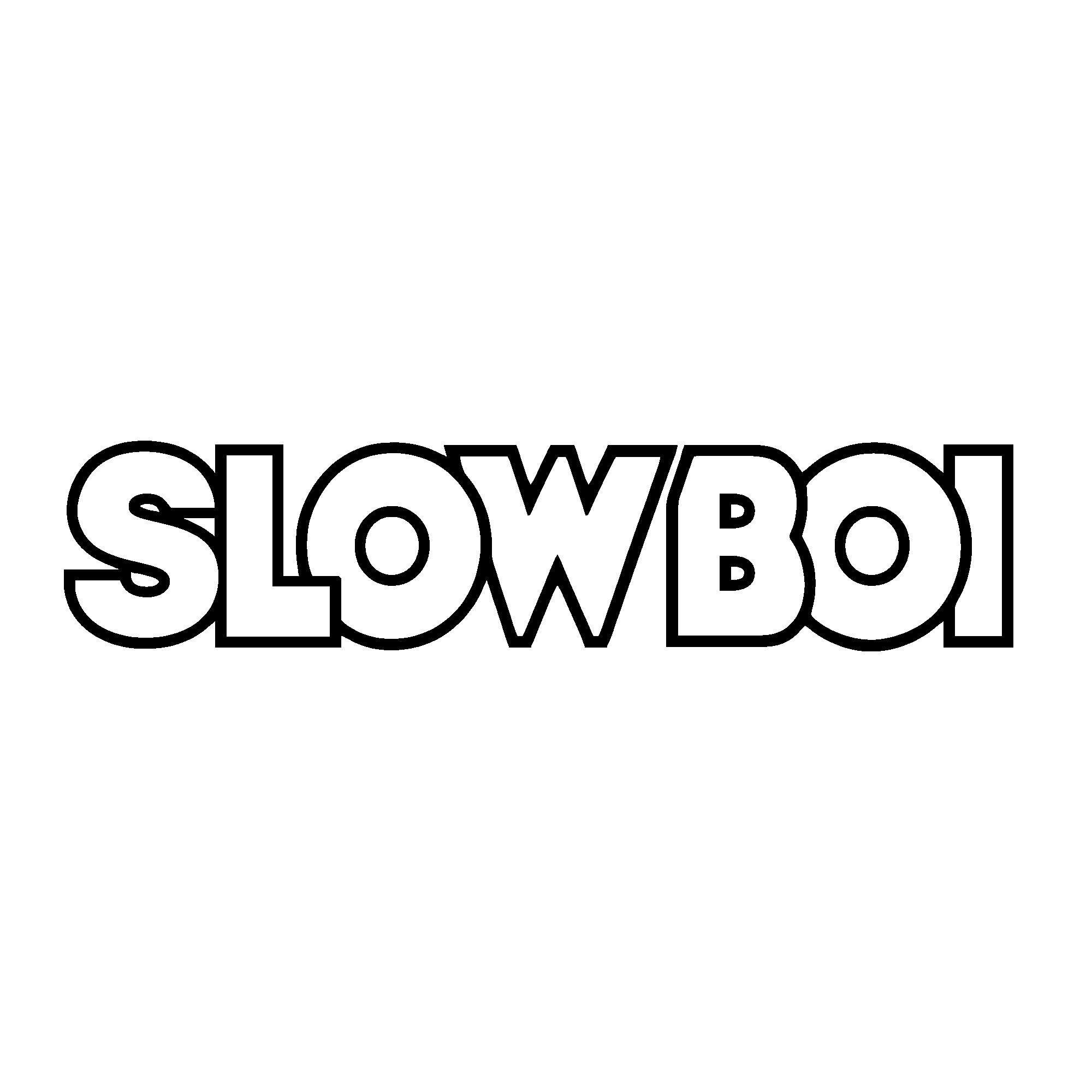 SLOW BOI Classic Decal