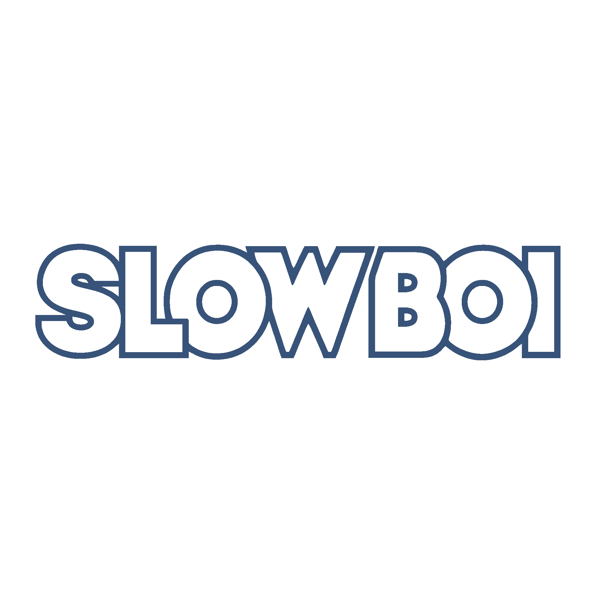 SLOW BOI Classic Decal