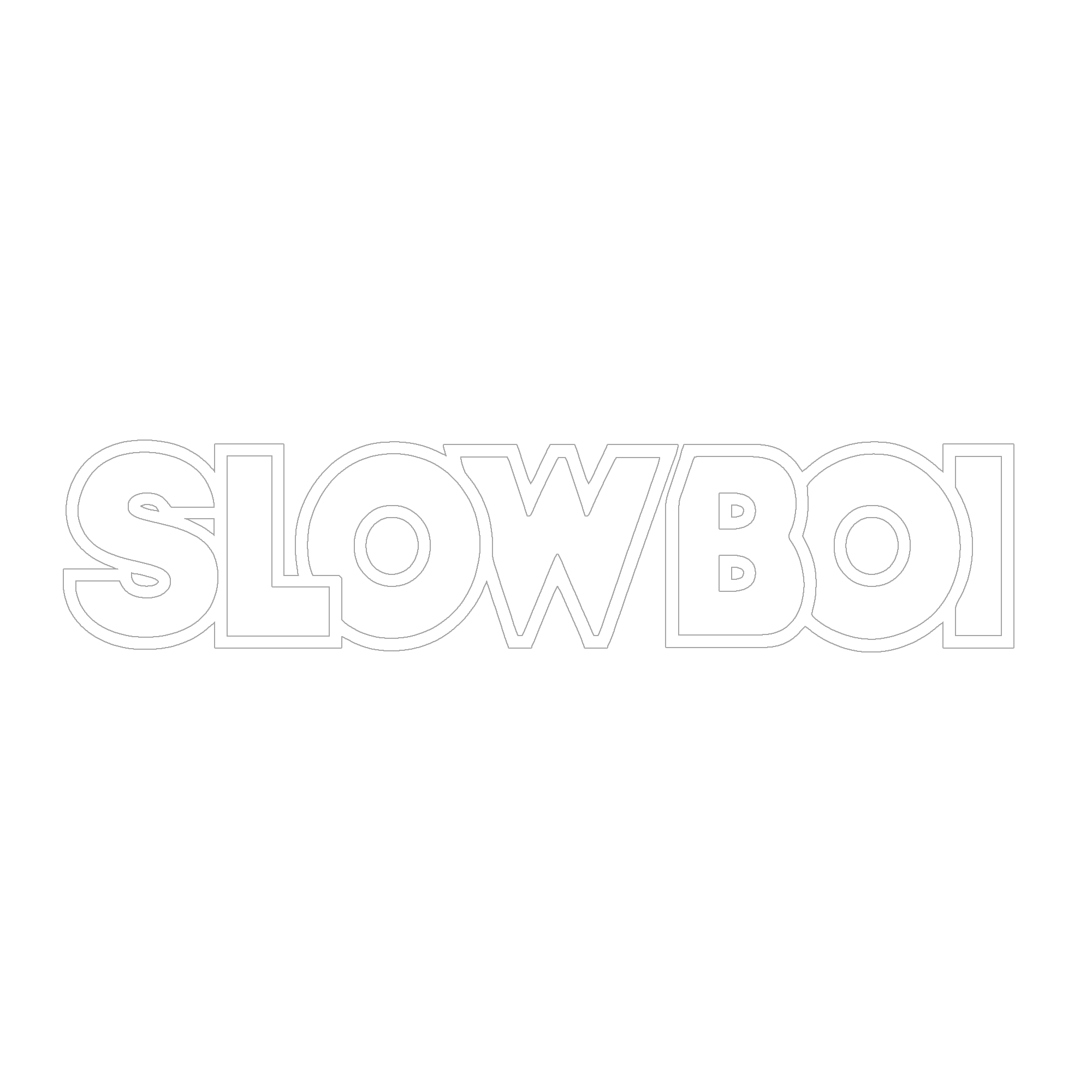 SLOW BOI Classic Decal